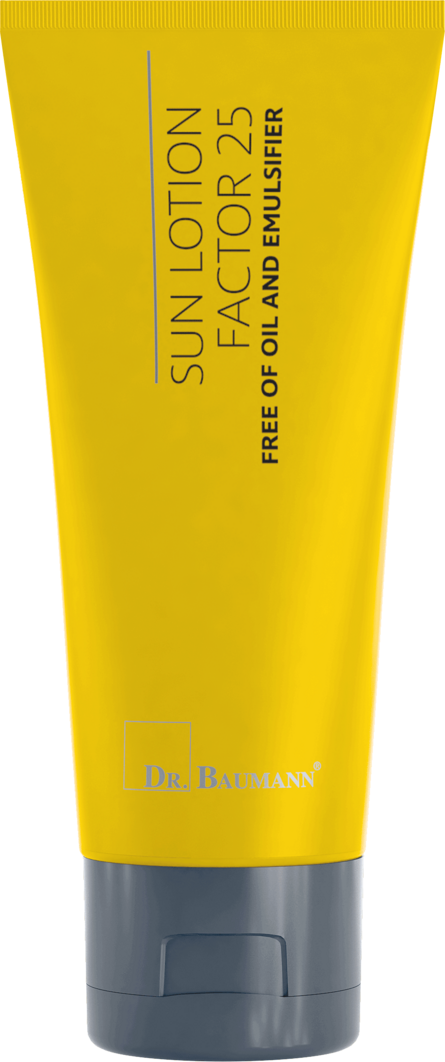 Sun Lotion Factor 25 Free of oil and emulsifier